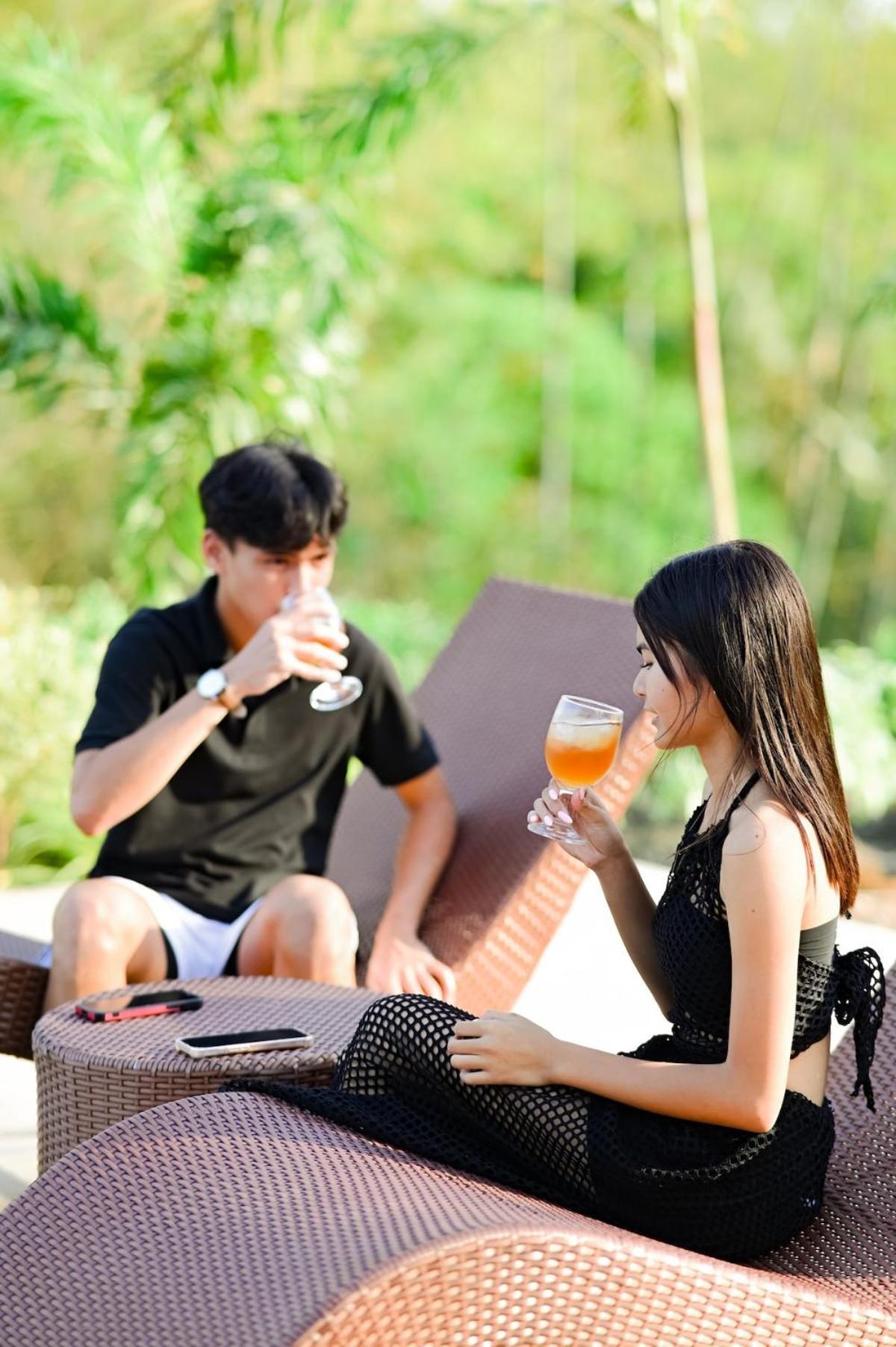 Redwood Cabin Bolinao Kültér fotó